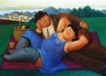 Fernando Botero, Picnic, 2001-Courtesy of Arthemisia